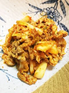 コクうま☆簡単豚キムチ-レシピのメイン写真