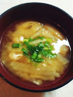 大根と油揚げの味噌汁-レシピのメイン写真
