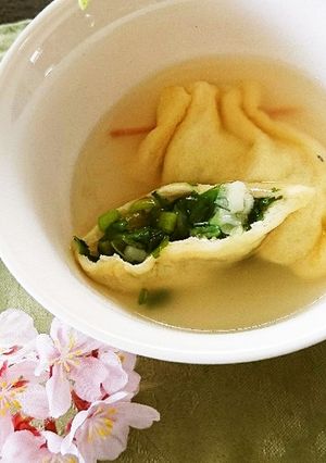 青ネギ(九条ねぎ)の袋煮 ねぎ大量消費-レシピのメイン写真