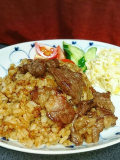 CAFE風♡ビーフwithライス-レシピのメイン写真