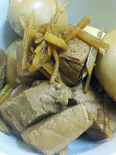 ゆで卵も入れちゃえ!まぐろの角煮-レシピのメイン写真