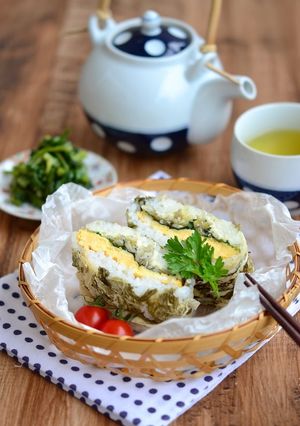 がごめ昆布おぼろのおにぎらず-レシピのメイン写真