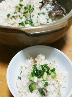 土鍋で鯛とじゃこの炊き込みご飯∗*゚春-レシピのメイン写真