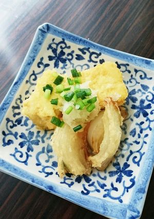 揚げ出し豆腐&新玉ねぎ-レシピのメイン写真