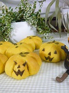 かぼちゃのハロウィンパン-レシピのメイン写真