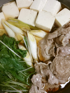 豚肉と水菜で♪フライパン肉豆腐-レシピのメイン写真