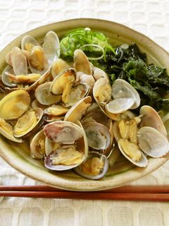 あさりたっぷり白だしうどん-レシピのメイン写真