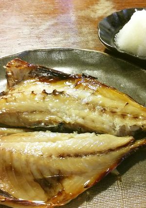 自家製甘い鯵の干物 グランシェフ使用-レシピのメイン写真