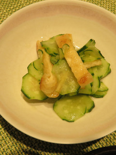胡瓜と油揚げの酢の物-レシピのメイン写真