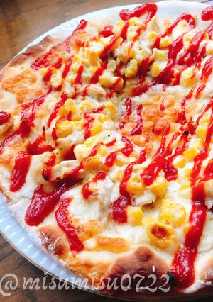 発酵なし材料3つ☆シンプル簡単ピザ生地-レシピのメイン写真