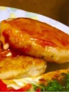 鶏胸肉とポテトの丸め焼き-レシピのメイン写真