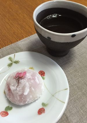桜香る大福-レシピのメイン写真