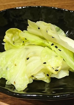 キャベツのごま塩和え-レシピのメイン写真