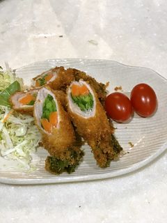 菜の花の巻き巻きカツ-レシピのメイン写真