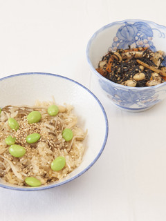秋の大豆たっぷりごはん-レシピのメイン写真