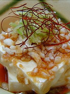 揚げだし豆腐風?!あったかたぬき豆腐-レシピのメイン写真