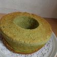 全卵使用☆抹茶のシフォンケーキ