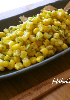 レンジで2分❀青海苔バターコーン-レシピのメイン写真