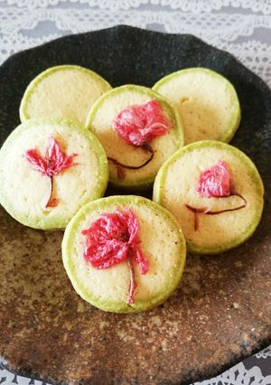 桜のほろほろクッキー-レシピのメイン写真