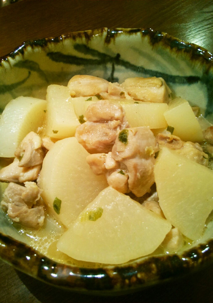 鶏肉と大根の中華風煮物-レシピのメイン写真