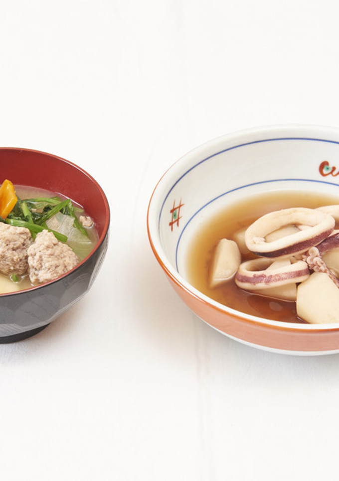いかと里いもの煮物-レシピのメイン写真