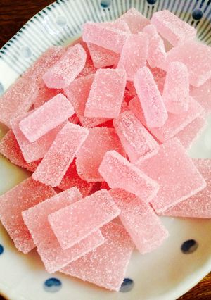 仏壇のお菓子風一口寒天ゼリー-レシピのメイン写真