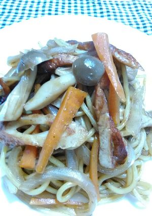 粉末ソ−スで！簡単☆本格的焼きそば-レシピのメイン写真