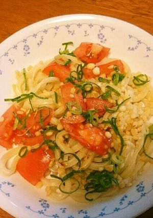 お手軽ぶっかけうどん-レシピのメイン写真