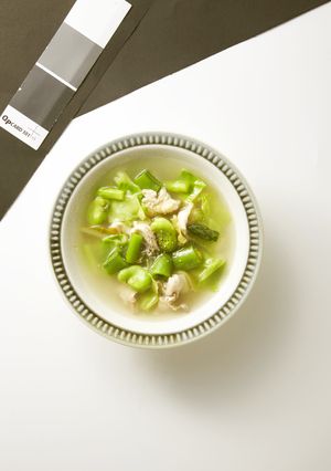 春野菜と鶏手羽元のさっぱりスープ-レシピのメイン写真
