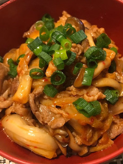 豚キムチ丼-レシピのメイン写真