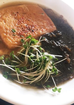 もずくのインスタント麺^_^-レシピのメイン写真