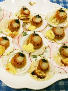 超簡単!ベビーホタテのマヨ焼き♪-レシピのメイン写真