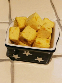 *離乳食後期*時短レンジ蒸しパン-レシピのメイン写真