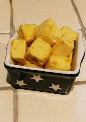 *離乳食後期*時短レンジ蒸しパン-レシピのメイン写真