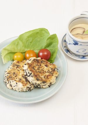 梅さっぱり豆腐とひじきのつくね-レシピのメイン写真