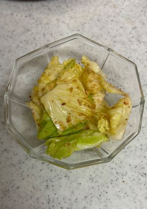 キャベツ嫌いでも食べた白だしキャベツ-レシピのメイン写真