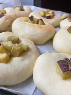 ふわふわ⭐︎さつまいもパン-レシピのメイン写真