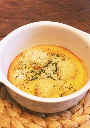 簡単！ホタテのチーズグラタン-レシピのメイン写真