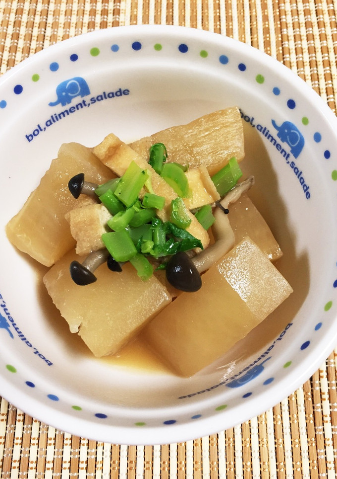 大根と油揚げの煮物-レシピのメイン写真