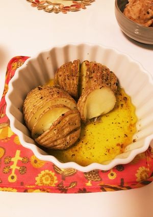 新じゃが✩ハッセルバックポテト✩時短-レシピのメイン写真