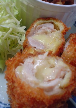 鳥のチーズ巻き揚げ-レシピのメイン写真