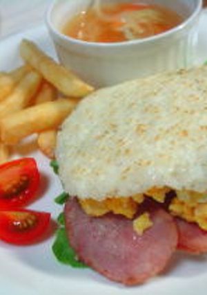 ライスバーガー-レシピのメイン写真