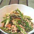 アスパラガスの明太バター炒め