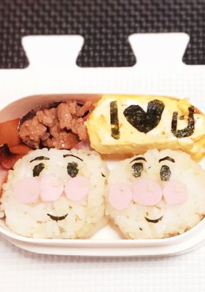 アンパンマンキャラ弁-レシピのメイン写真
