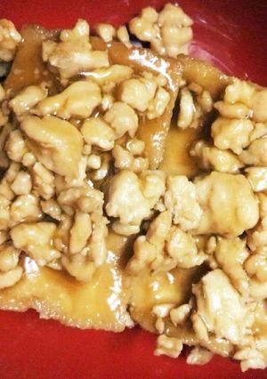 厚揚げのそぼろあんかけ-レシピのメイン写真