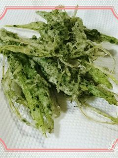 ハヤトウリ新芽の天ぷら-レシピのメイン写真