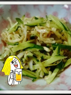 切り干し大根ときゅうりのポン酢和え-レシピのメイン写真