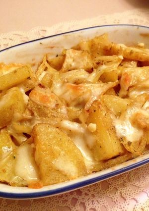 簡単！新じゃが！カレーチーズ♪-レシピのメイン写真
