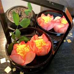 花手まり寿司 椿-レシピのメイン写真
