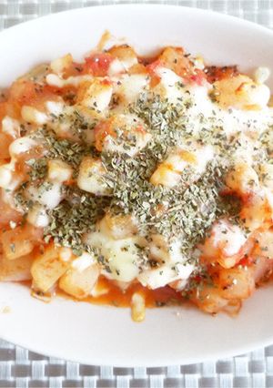 大根のトマトチーズ焼き-レシピのメイン写真